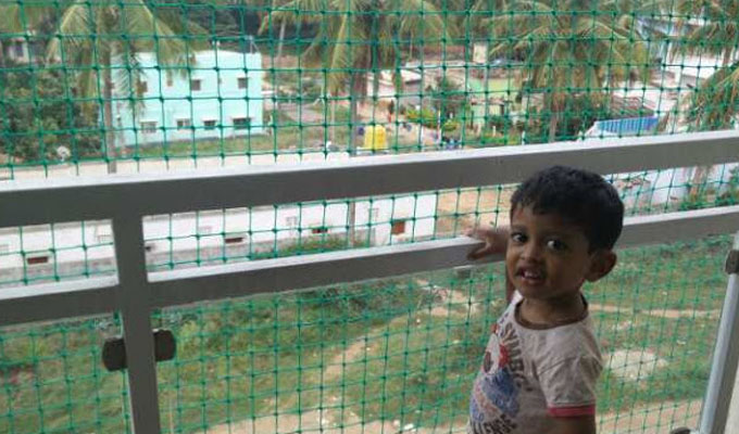 Balcony safety nets in balcony safety nets in Tirupati